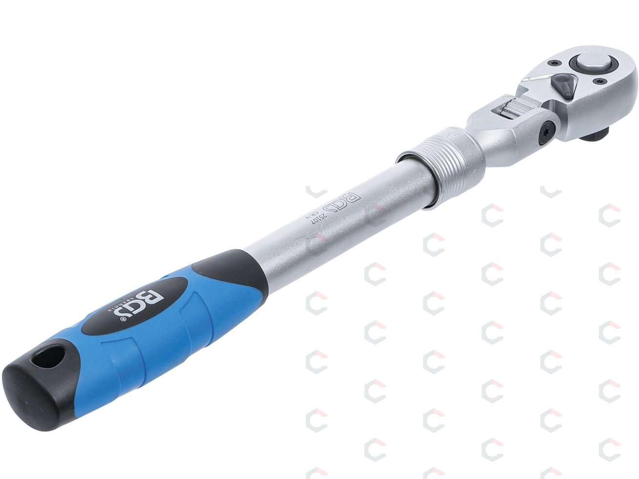 Terkšlė galvutėms ištraukiama, vartoma | 12,5 mm (1/2") | 345 - 495 mm (25107) 2 Terkšlė galvutėms ištraukiama, vartoma | 12,5 mm (1/2") | 345 - 495 mm (25107) 2