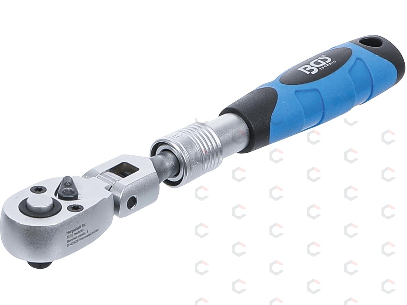 Terkšlė galvutėms ištraukiama, vartoma | 6.3 mm (1/4") | 175 - 225 mm (25105) 5 Terkšlė galvutėms ištraukiama, vartoma | 6.3 mm (1/4") | 175 - 225 mm (25105) 5