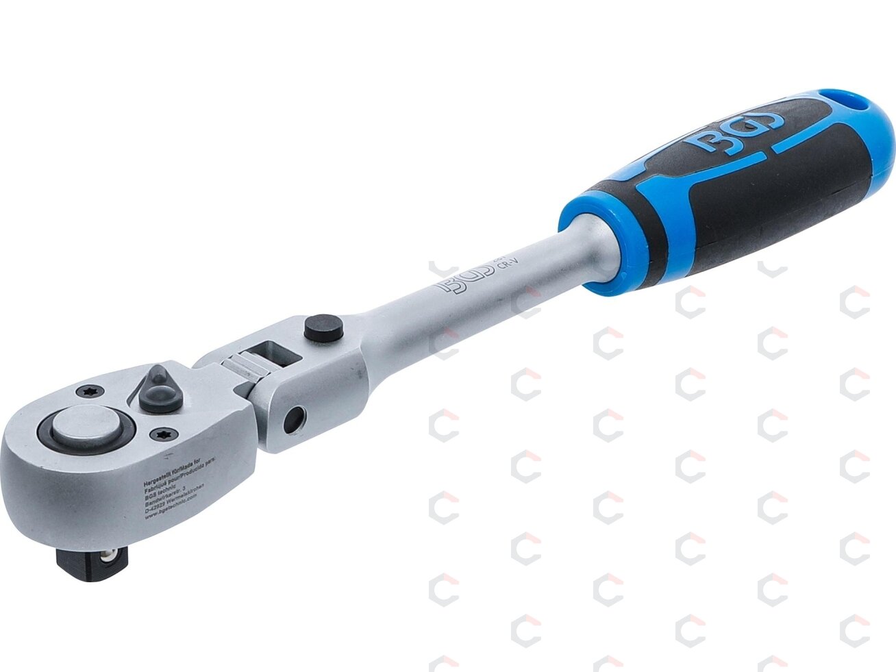 Terkšlė galvutėms lanksti, fiksuojama | išorinis kvadratas 12,5 mm (1/2") (287) Terkšlė galvutėms lanksti, fiksuojama | išorinis kvadratas 12,5 mm (1/2") (287)