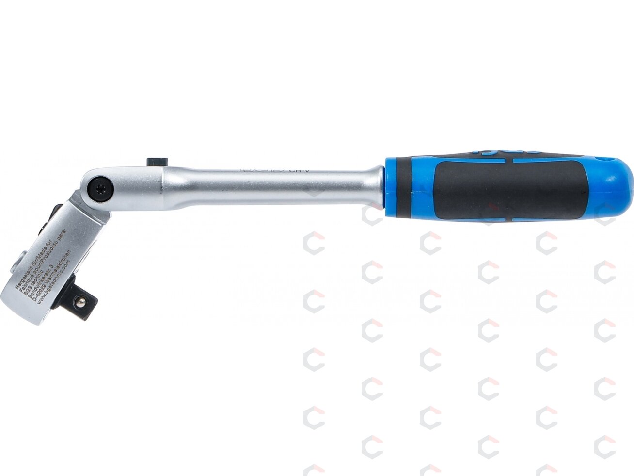 Terkšlė galvutėms lankstoma | su fiksuojamos padėties užraktu | 10 mm (3/8") | 245 mm (25131) 2 Terkšlė galvutėms lankstoma | su fiksuojamos padėties užraktu | 10 mm (3/8") | 245 mm (25131) 2