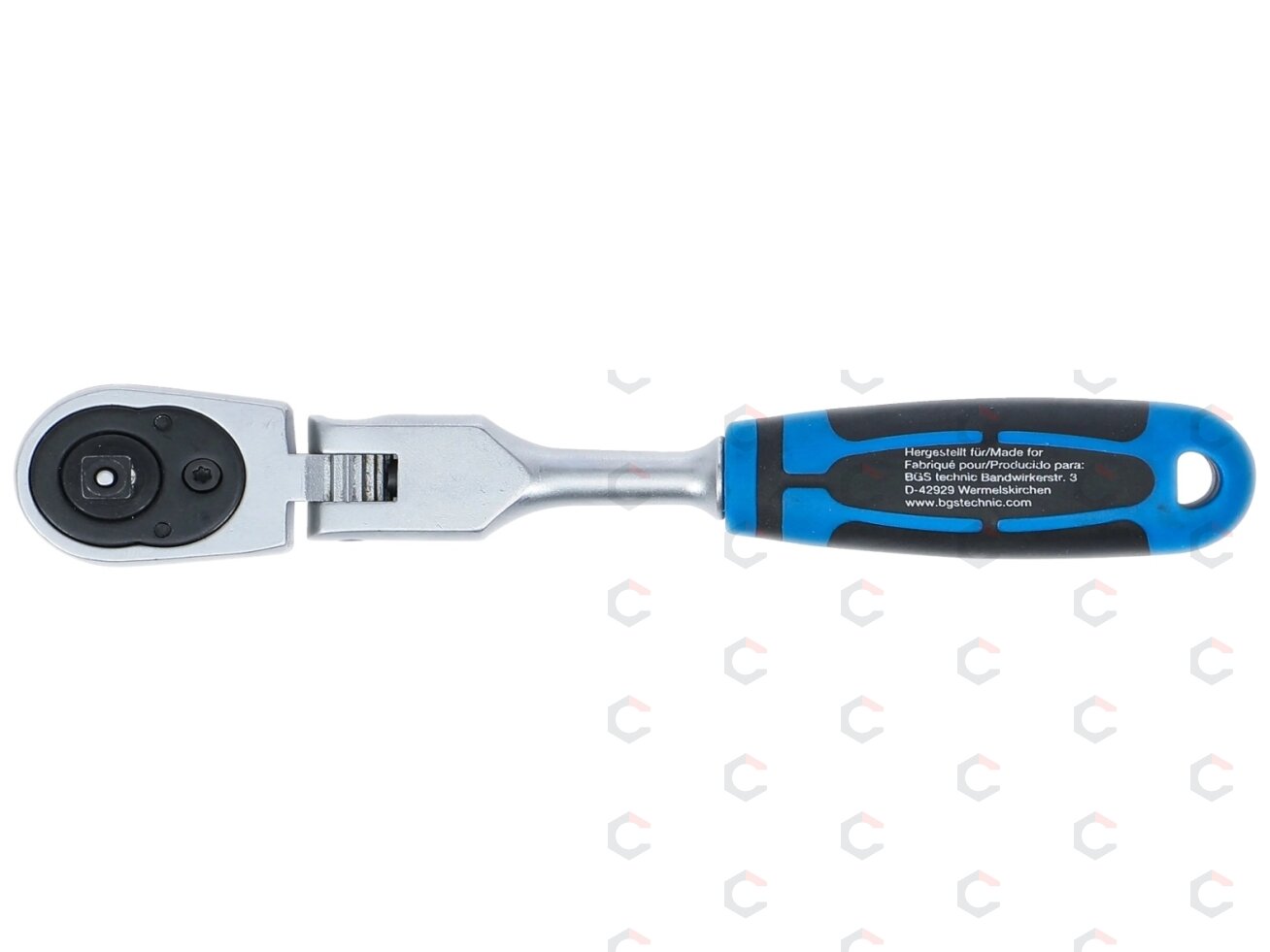 Terkšlė galvutėms lankstoma | su fiksuojamos padėties užraktu | 6.3 mm (1/4") | 165 mm (25130) 4 Terkšlė galvutėms lankstoma | su fiksuojamos padėties užraktu | 6.3 mm (1/4") | 165 mm (25130) 4