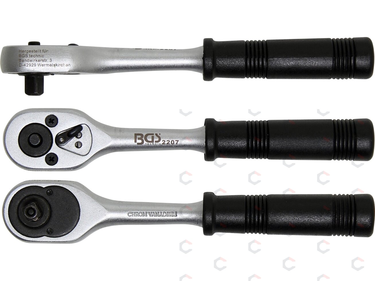 Terkšlinis raktas | 6,3 mm (1/4") (2207) Terkšlinis raktas | 6,3 mm (1/4") (2207)