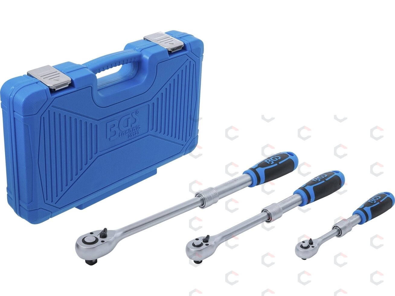 Terkšlių rinkinys | ištraukiamos | 6,3 mm (1/4") / 10 mm (3/8") / 12,5 mm (1/2") | 3 vnt. (25123) Terkšlių rinkinys | ištraukiamos | 6,3 mm (1/4") / 10 mm (3/8") / 12,5 mm (1/2") | 3 vnt. (25123)