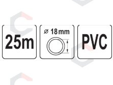 Techninė žarna | 18 Ø | 25 m (81445) 3 Techninė žarna | 18 Ø | 25 m (81445) 3