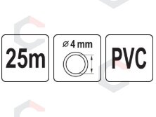 Techninė žarna | 4 Ø | 25 m (81434) 3 Techninė žarna | 4 Ø | 25 m (81434) 3