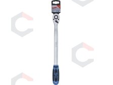 Terkšlė lenkta | smulkūs dantukai | ilgas tipas | 12,5 mm (1/2") | 380 mm (324) 5