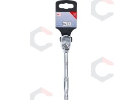 Terkšlinis raktas su perjungimu | 6.3 mm (1/4") | CrV | smulkūs dantukai (74709) 5 Terkšlinis raktas su perjungimu | 6.3 mm (1/4") | CrV | smulkūs dantukai (74709) 5
