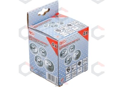 Tepalo filtro lėkštelių rinkinys | Ø 65 - 75 mm | 4 vnt. (8384) Tepalo filtro lėkštelių rinkinys | Ø 65 - 75 mm | 4 vnt. (8384)