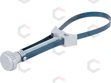 Tepalo filtro raktas juostinis | spyruoklinė plieninė juosta | lietas aliuminis | Ø maks. 155 mm (1027) Tepalo filtro raktas juostinis | spyruoklinė plieninė juosta | lietas aliuminis | Ø maks. 155 mm (1027)