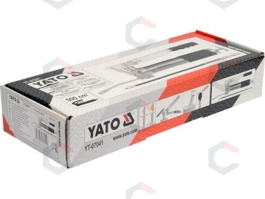 Tepimo pistoletas sustiprintas | 2 sekcijos | 500 cm³ (YT-07041) Tepimo pistoletas sustiprintas | 2 sekcijos | 500 cm³ (YT-07041)