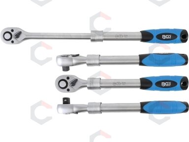 Terkšlė galvutėms ištraukiama | 12,5 mm (1/2") | 305 - 445 mm (25104)