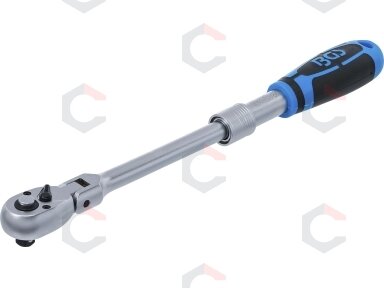 Terkšlė galvutėms ištraukiama, lanksti | 10 mm (3/8") | 260 - 365 mm (25126)