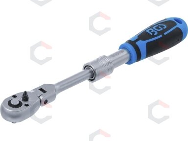 Terkšlė galvutėms ištraukiama, lanksti | 6.3 mm (1/4") | 210 - 250 mm (25125)