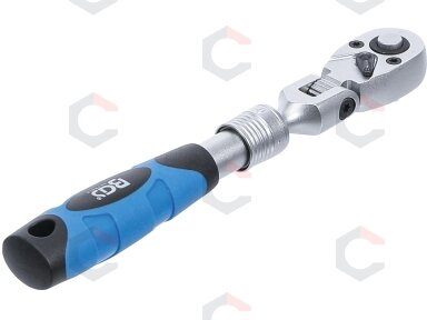Terkšlė galvutėms ištraukiama, vartoma | 6.3 mm (1/4") | 175 - 225 mm (25105)