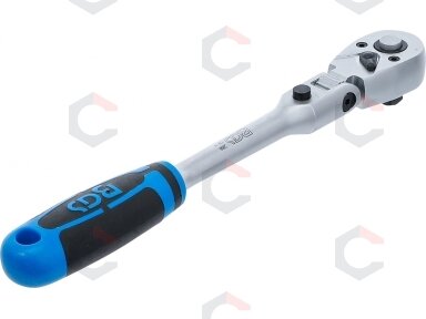 Terkšlė galvutėms lanksti, fiksuojama | išorinis kvadratas 10 mm (3/8") (286)