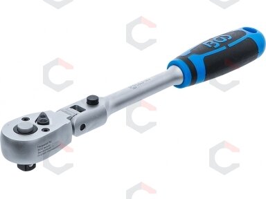 Terkšlė galvutėms lanksti, fiksuojama | išorinis kvadratas 10 mm (3/8") (286)
