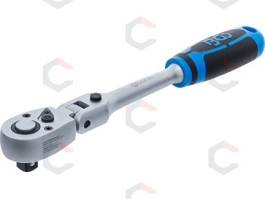 Terkšlė galvutėms lanksti, fiksuojama | išorinis kvadratas 12,5 mm (1/2") (287)