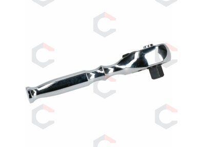 Terkšlė galvutėms | smulkūs dantukai | poliruota | 10 mm (3/8") (PA8038) Terkšlė galvutėms | smulkūs dantukai | poliruota | 10 mm (3/8") (PA8038)