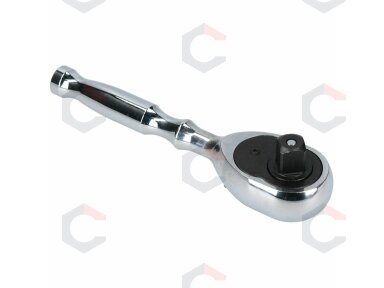 Terkšlė galvutėms | smulkūs dantukai | poliruota | 12,5 mm (1/2") (PA8012) Terkšlė galvutėms | smulkūs dantukai | poliruota | 12,5 mm (1/2") (PA8012)