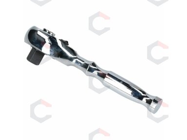 Terkšlė galvutėms | smulkūs dantukai | poliruota | 12,5 mm (1/2") (PA8012) Terkšlė galvutėms | smulkūs dantukai | poliruota | 12,5 mm (1/2") (PA8012)