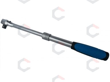 Terkšlė galvutėms teleskopinė tiesi 1/2" 305-445 mm. (KR128012E)