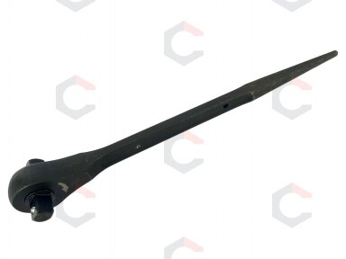 Terkšlė kūgio formos rankena | dvipusė / tylus mechanizmas / be dantukų | 12.5 mm (1/2") (H3036-1/2) Terkšlė kūgio formos rankena | dvipusė / tylus mechanizmas / be dantukų | 12.5 mm (1/2") (H3036-1/2)