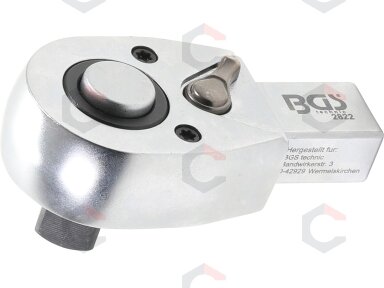 Terkšlinė reversinė galvutė jėgos raktui | įstatoma 14 x 18 mm | smulkūs dantukai | 12.5 mm (1/2") (2822) Terkšlinė reversinė galvutė jėgos raktui | įstatoma 14 x 18 mm | smulkūs dantukai | 12.5 mm (1/2") (2822)