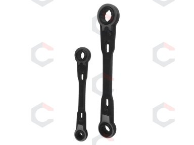 Terkšliniai daugiafunkciniai raktai | dvipusis su reversu | 4-in-1 | 2 vnt. (DRW2S) Terkšliniai daugiafunkciniai raktai | dvipusis su reversu | 4-in-1 | 2 vnt. (DRW2S)