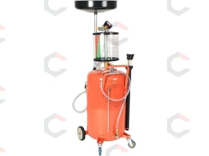Tepalo surinkimo talpa | su išsiurbimu ir išleidimu | kontrolinis bakelis | 90 l (H0719) 1 Tepalo surinkimo talpa | su išsiurbimu ir išleidimu | kontrolinis bakelis | 90 l (H0719) 1