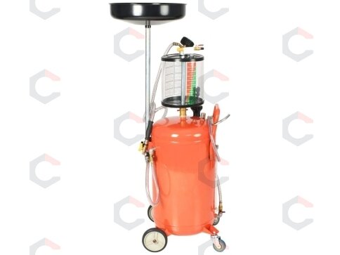 Tepalo surinkimo talpa | su išsiurbimu ir išleidimu | kontrolinis bakelis | 90 l (H0719) 2 Tepalo surinkimo talpa | su išsiurbimu ir išleidimu | kontrolinis bakelis | 90 l (H0719) 2