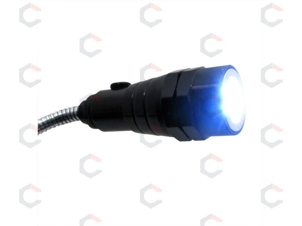 Teleskopinis magnetinis prožektorius su stipriais 3 LED diodais (QJPU-46) 4