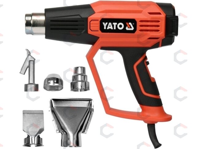 Techninis kaitinimo fenas/orpūtė | plastiko litavimo funkcija | temperatūros reguliavimas | 2000 W (YT-82295) 1 Techninis kaitinimo fenas/orpūtė | plastiko litavimo funkcija | temperatūros reguliavimas | 2000 W (YT-82295) 1