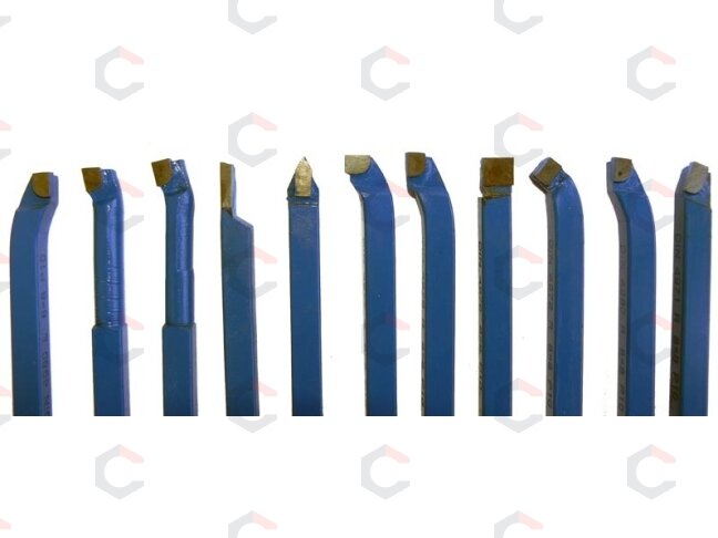 Tekinimo peilių rinkinys | 10x10 mm | 11 vnt. (9925V) 6 Tekinimo peilių rinkinys | 10x10 mm | 11 vnt. (9925V) 6