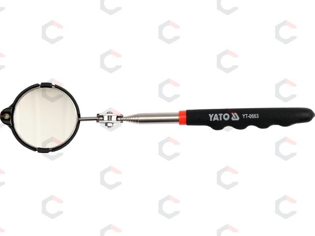 Teleskopinis veidrodis ø 54 mm | Led apšvietimas | 265 - 920 mm (YT-0663) Teleskopinis veidrodis ø 54 mm | Led apšvietimas | 265 - 920 mm (YT-0663)