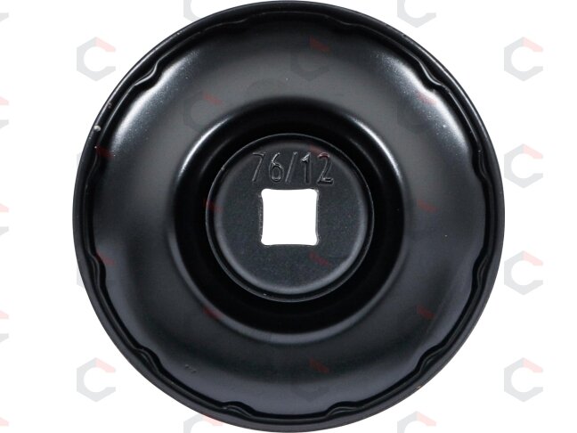 Tepalo filtro galvutė | 12 kampų | Ø 76 mm | Fiat, Mercedes-Benz, Renault (1039-76-12) 1 Tepalo filtro galvutė | 12 kampų | Ø 76 mm | Fiat, Mercedes-Benz, Renault (1039-76-12) 1