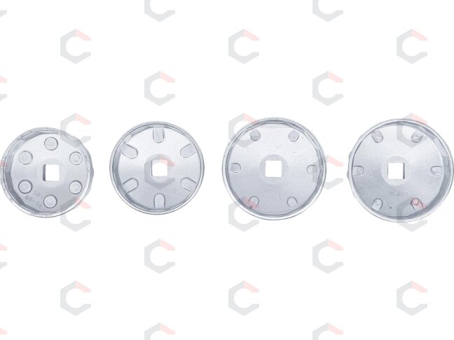 Tepalo filtro lėkštelių rinkinys | Ø 65 - 75 mm | 4 vnt. (8384) 2 Tepalo filtro lėkštelių rinkinys | Ø 65 - 75 mm | 4 vnt. (8384) 2