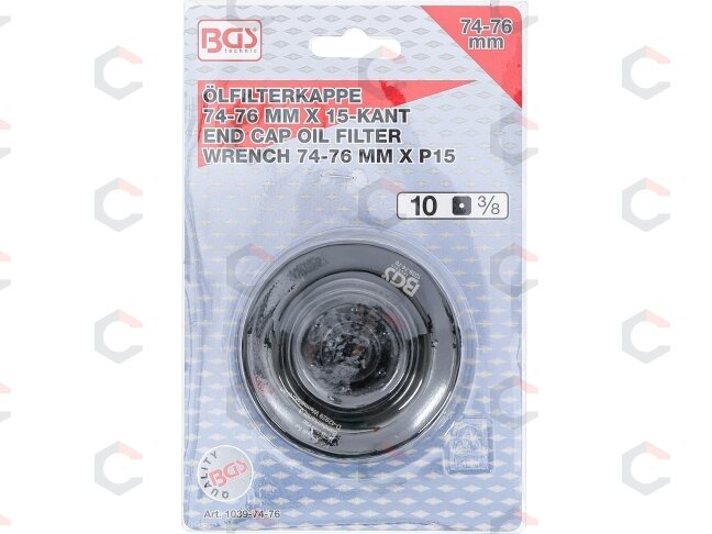 Tepalo filtro raktas | 15-kampų | Ø 74 - 76 mm | Audi, Ford, Mercedes-Benz, Opel, VW (1039-74-76) 3 Tepalo filtro raktas | 15-kampų | Ø 74 - 76 mm | Audi, Ford, Mercedes-Benz, Opel, VW (1039-74-76) 3