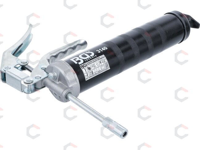 Tepimo pistoletas – kasetėms 220 mm / 400 g ir birioms – 500 cm³ (3140) Tepimo pistoletas – kasetėms 220 mm / 400 g ir birioms – 500 cm³ (3140)