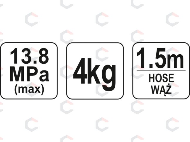 Tepimo pompa | 4kg (YT-07061) 2 Tepimo pompa | 4kg (YT-07061) 2