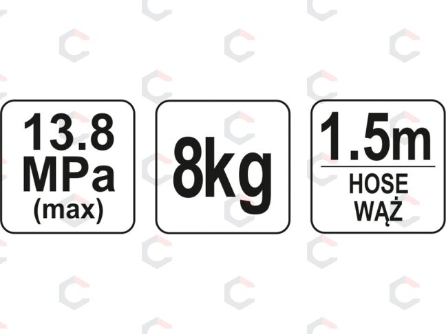 Tepimo pompa | 8 kg (YT-07063) 2
