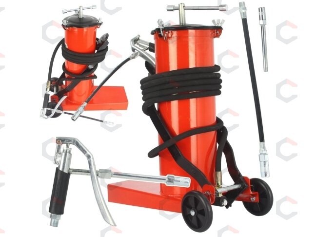 Tepimo pompa | kojinė 6L + 4 m žarna (GP06F) Tepimo pompa | kojinė 6L + 4 m žarna (GP06F)
