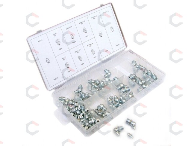 Tepimo taškų rinkinys | 110 vnt. (OL6020) 6 Tepimo taškų rinkinys | 110 vnt. (OL6020) 6