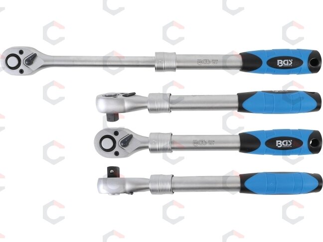 Terkšlė galvutėms ištraukiama | 12,5 mm (1/2") | 305 - 445 mm (25104) 1 Terkšlė galvutėms ištraukiama | 12,5 mm (1/2") | 305 - 445 mm (25104) 1