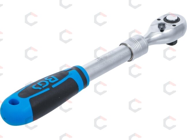 Terkšlė galvutėms ištraukiama | 12.5 mm (1/2") | 305 - 445 mm (25122) 1 Terkšlė galvutėms ištraukiama | 12.5 mm (1/2") | 305 - 445 mm (25122) 1