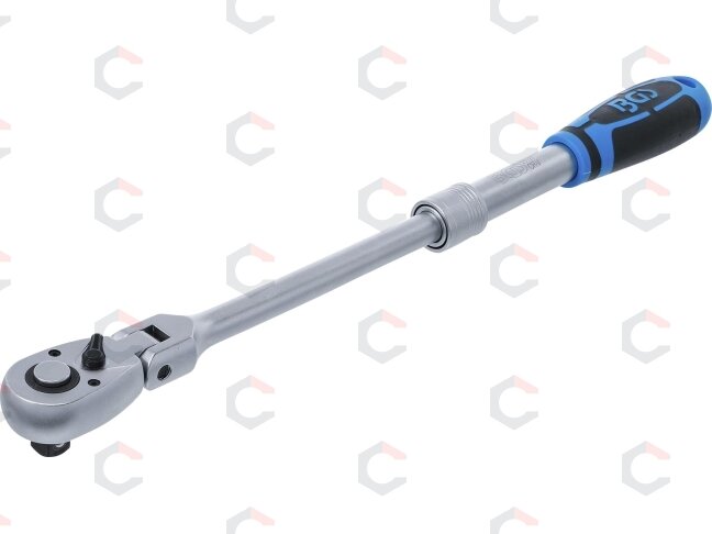 Terkšlė galvutėms ištraukiama, lanksti | 12.5 mm (1/2") | 350 - 490 mm (25127) Terkšlė galvutėms ištraukiama, lanksti | 12.5 mm (1/2") | 350 - 490 mm (25127)