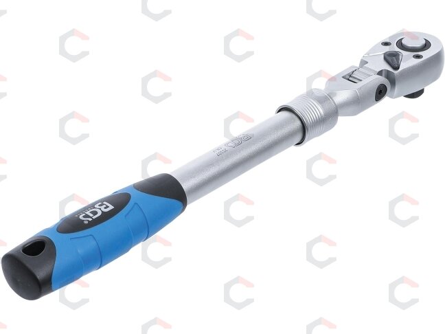 Terkšlė galvutėms ištraukiama, vartoma | 12,5 mm (1/2") | 345 - 495 mm (25107) 2 Terkšlė galvutėms ištraukiama, vartoma | 12,5 mm (1/2") | 345 - 495 mm (25107) 2