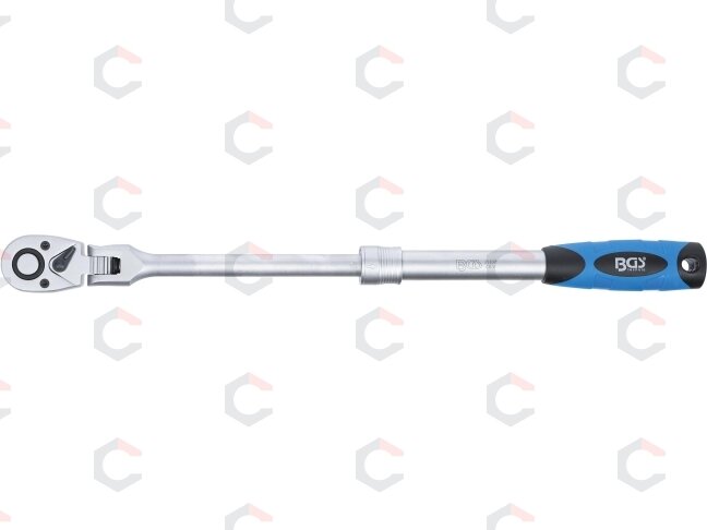 Terkšlė galvutėms ištraukiama, vartoma | 12,5 mm (1/2") | 345 - 495 mm (25107) 6 Terkšlė galvutėms ištraukiama, vartoma | 12,5 mm (1/2") | 345 - 495 mm (25107) 6