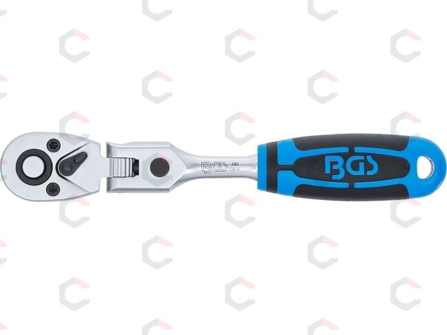 Terkšlė galvutėms lanksti, fiksuojama | išorinis kvadratas 6.3 mm (1/4") (285) 2 Terkšlė galvutėms lanksti, fiksuojama | išorinis kvadratas 6.3 mm (1/4") (285) 2