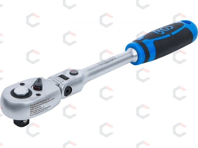 Terkšlė galvutėms lankstoma | su fiksuojamos padėties užraktu | 12.5 mm (1/2") | 295 mm (25132) Terkšlė galvutėms lankstoma | su fiksuojamos padėties užraktu | 12.5 mm (1/2") | 295 mm (25132)