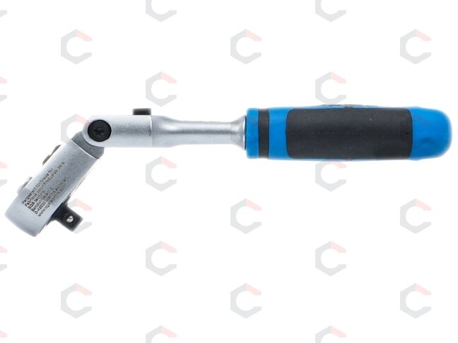 Terkšlė galvutėms lankstoma | su fiksuojamos padėties užraktu | 6.3 mm (1/4") | 165 mm (25130) 2 Terkšlė galvutėms lankstoma | su fiksuojamos padėties užraktu | 6.3 mm (1/4") | 165 mm (25130) 2